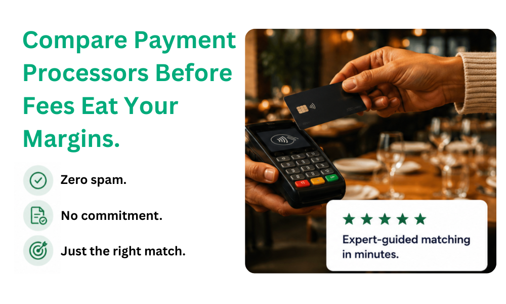 &nbsp;Find The Right Payment Processing Providers For Your Business. ​In Minutes, Not Months.
